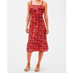 Banana Republic Floral Midi Dress size 0